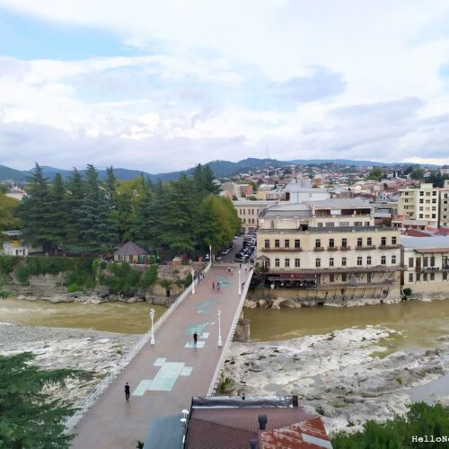 Views from Best Western Kutaisi rooftop terrace